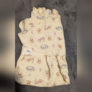 Halo Cream Baby Sleep Sack with Winnie the Pooh Design